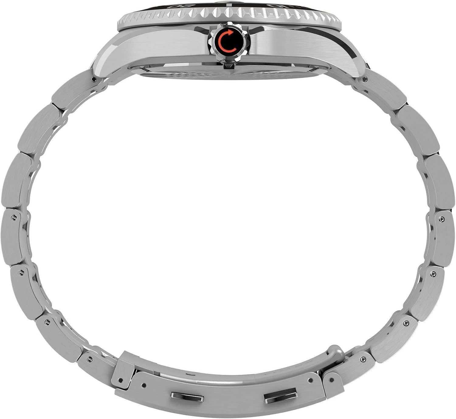 image:imageTimex Mens Deep Water Meridian 44mm WatchStainless SteelStainless SteelBlack