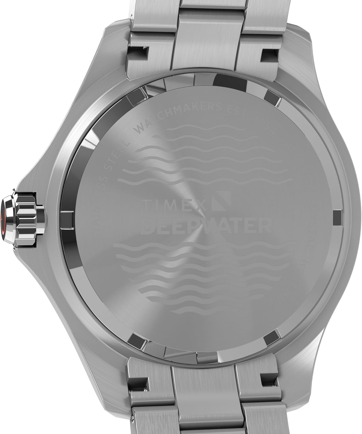 image:imageTimex Mens Deep Water Meridian 44mm WatchStainless SteelStainless SteelBlue