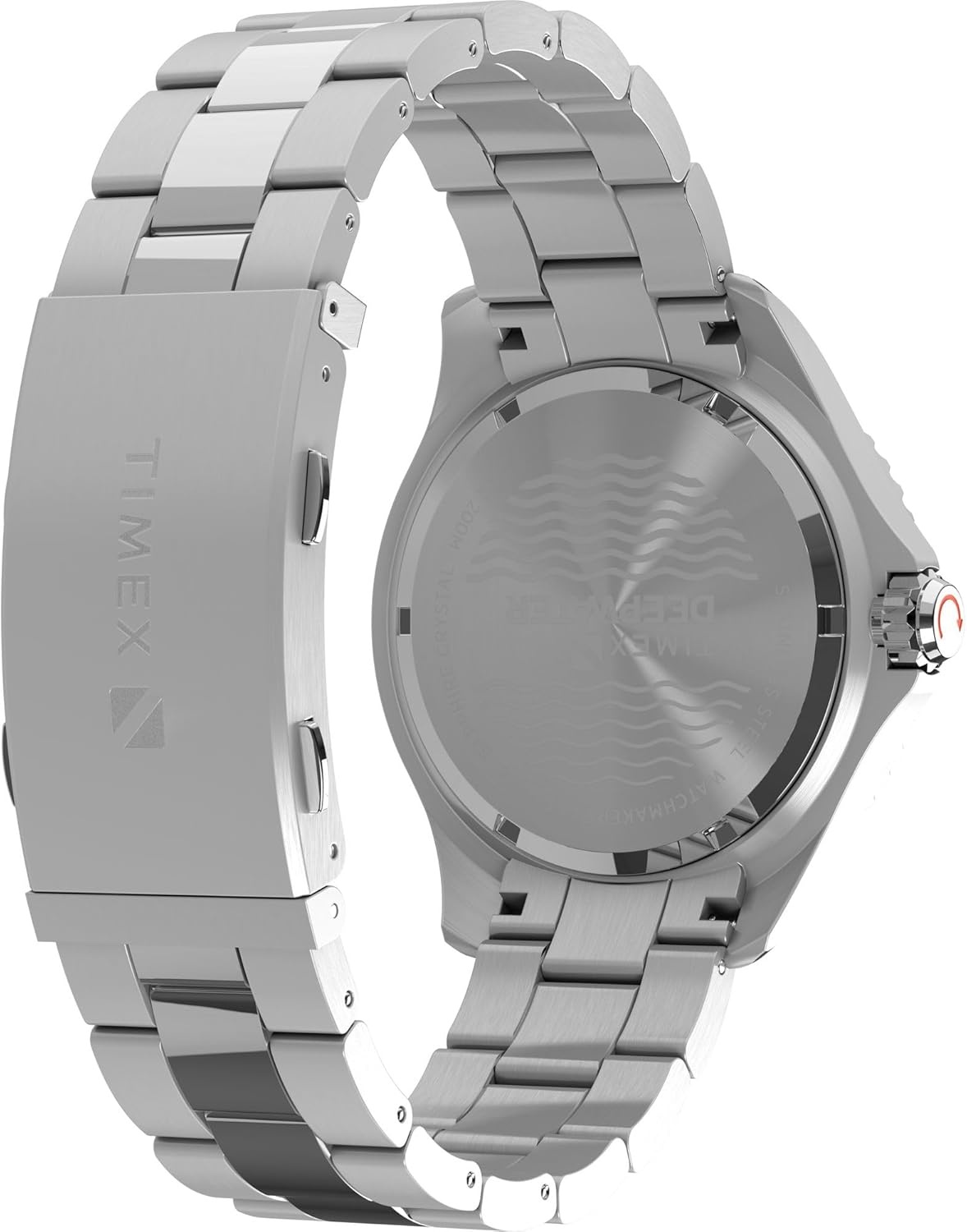 image:imageTimex Mens Deep Water Meridian 44mm WatchStainless SteelStainless SteelBlue