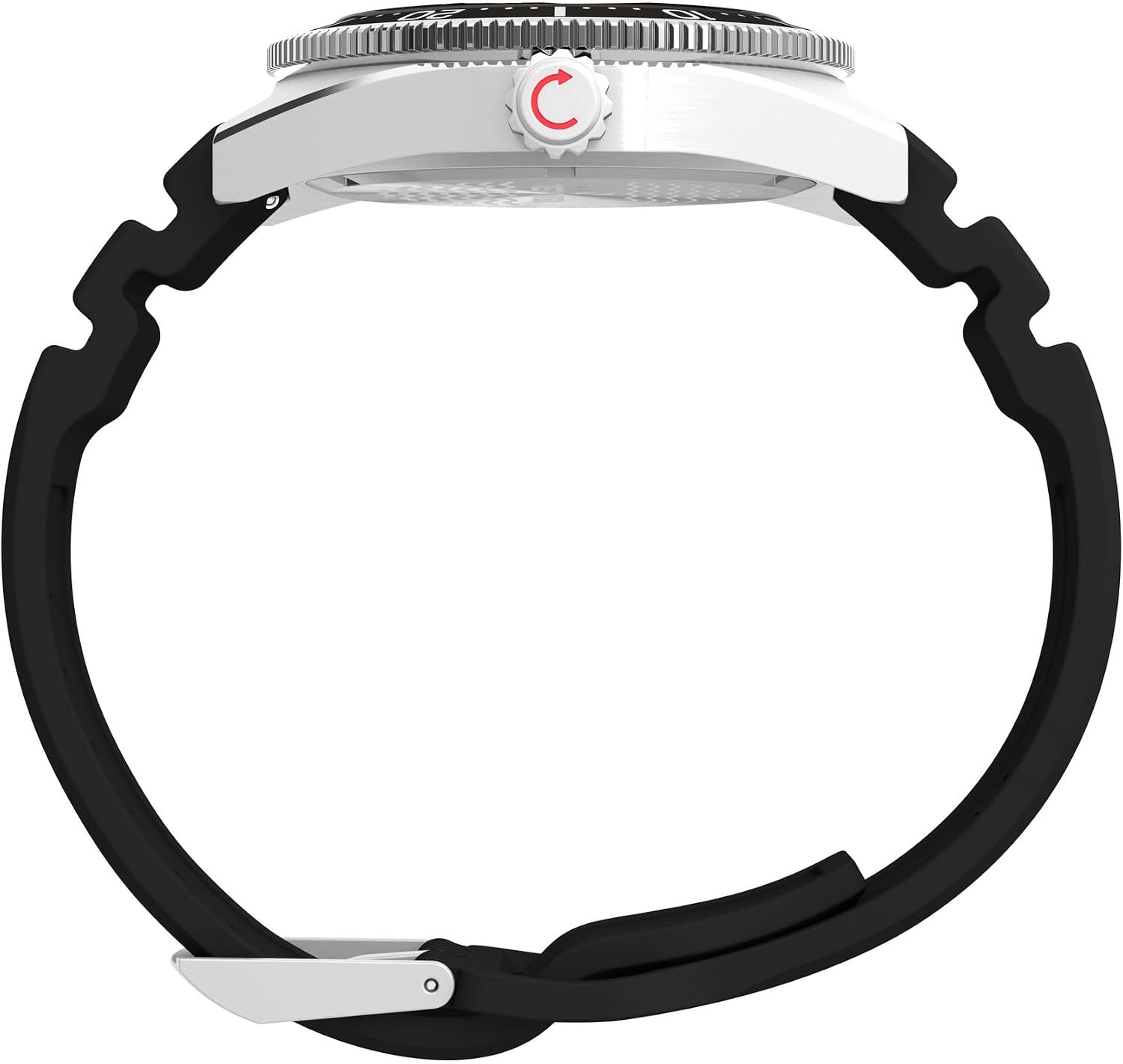 image:imageTimex Mens Deep Water Reef 41mm WatchBlackStainless SteelBlackRed