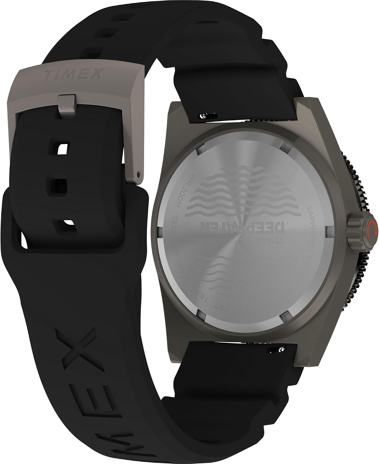 image:imageTimex Mens Deep Water Reef 41mm WatchBlackTitaniumBlack