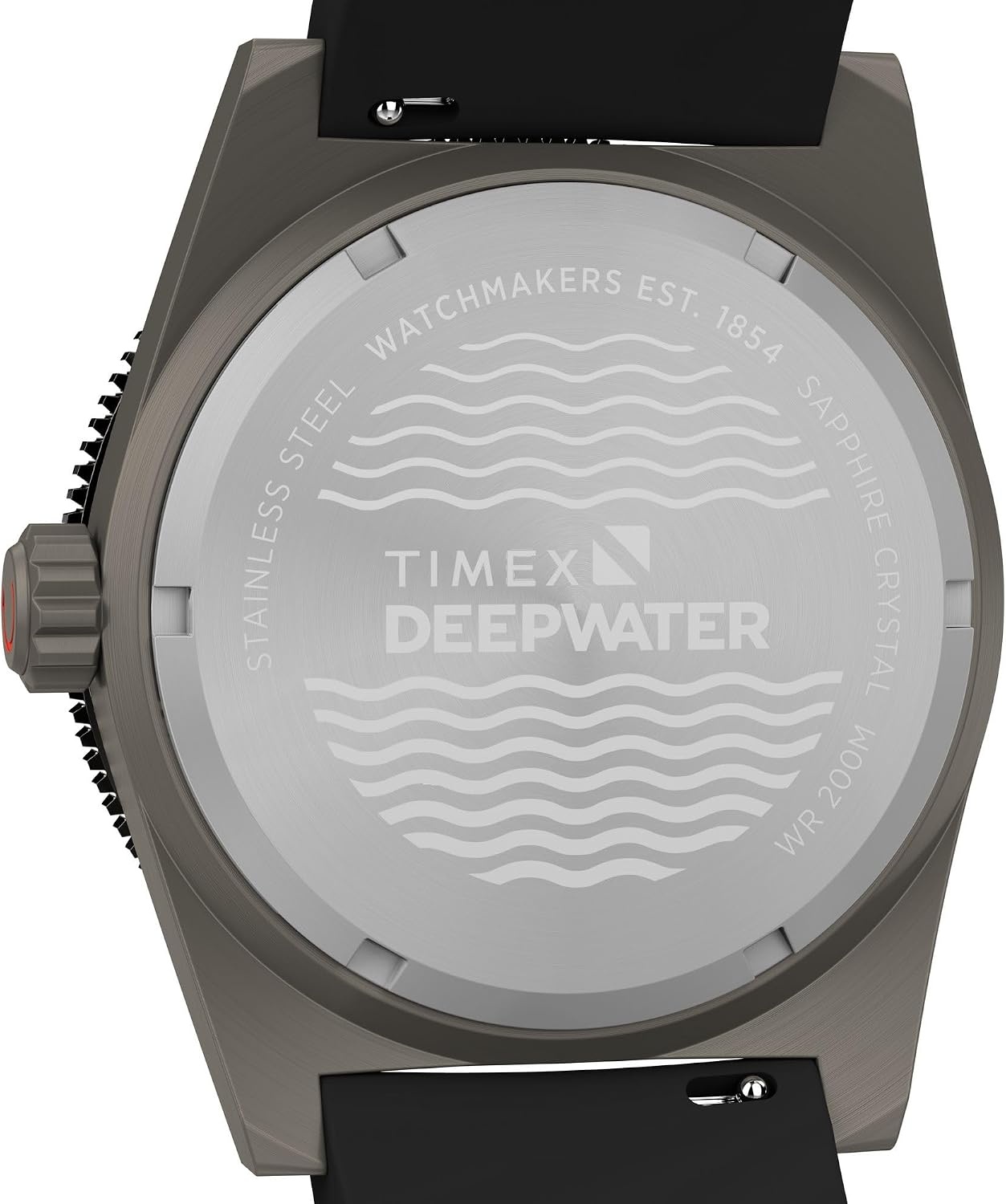 image:imageTimex Mens Deep Water Reef 41mm WatchBlackTitaniumBlack