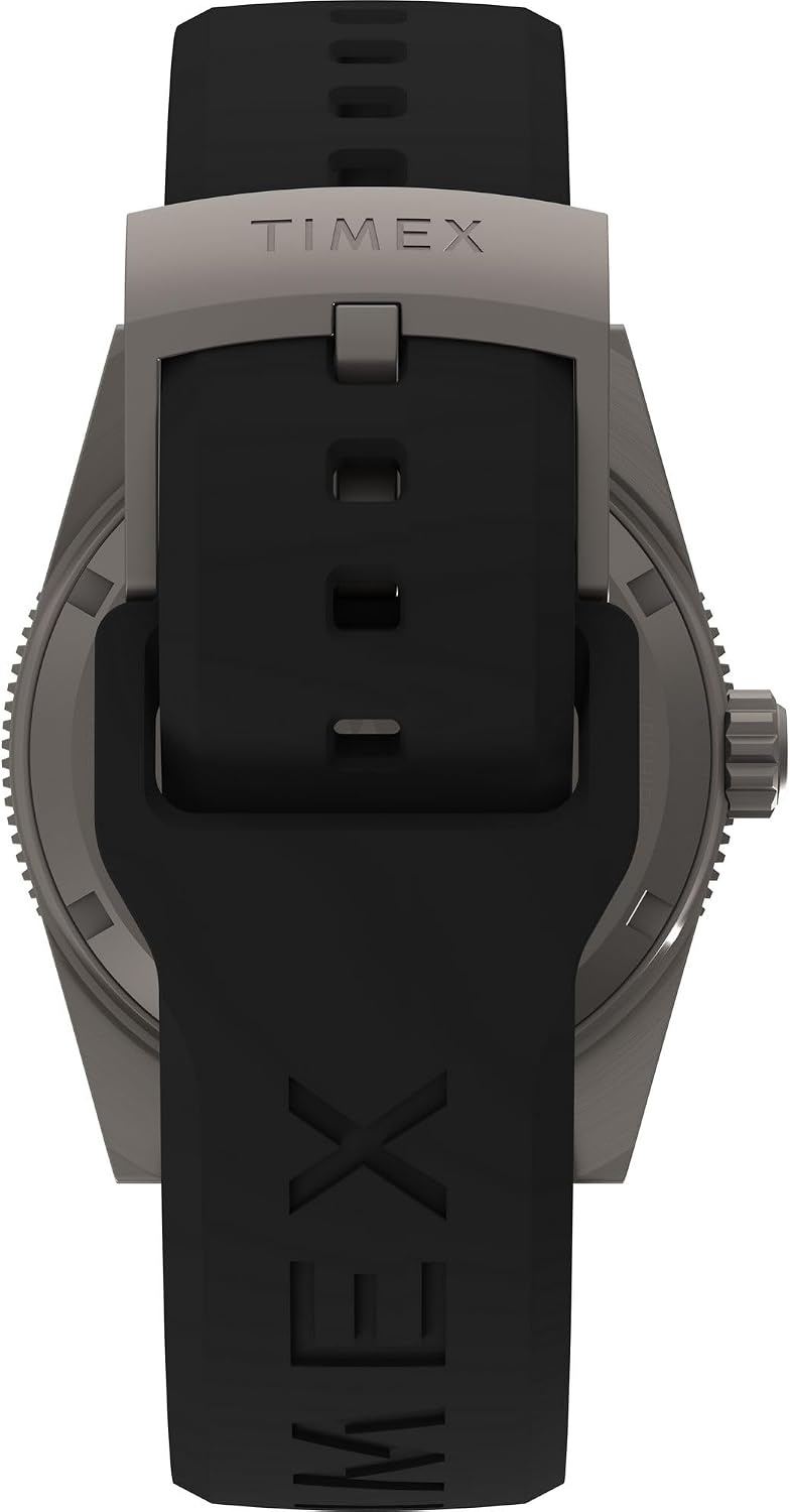 image:imageTimex Mens Deep Water Reef 41mm WatchBlackTitaniumBlackSilver