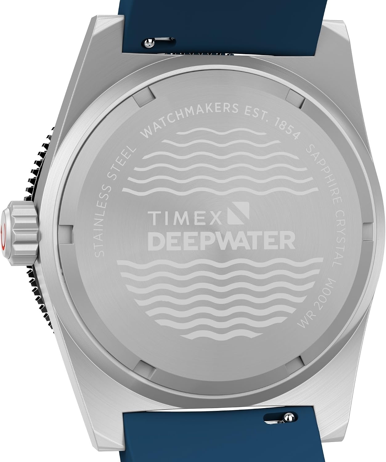 image:imageTimex Mens Deep Water Reef 41mm WatchBlueStainless SteelBlue