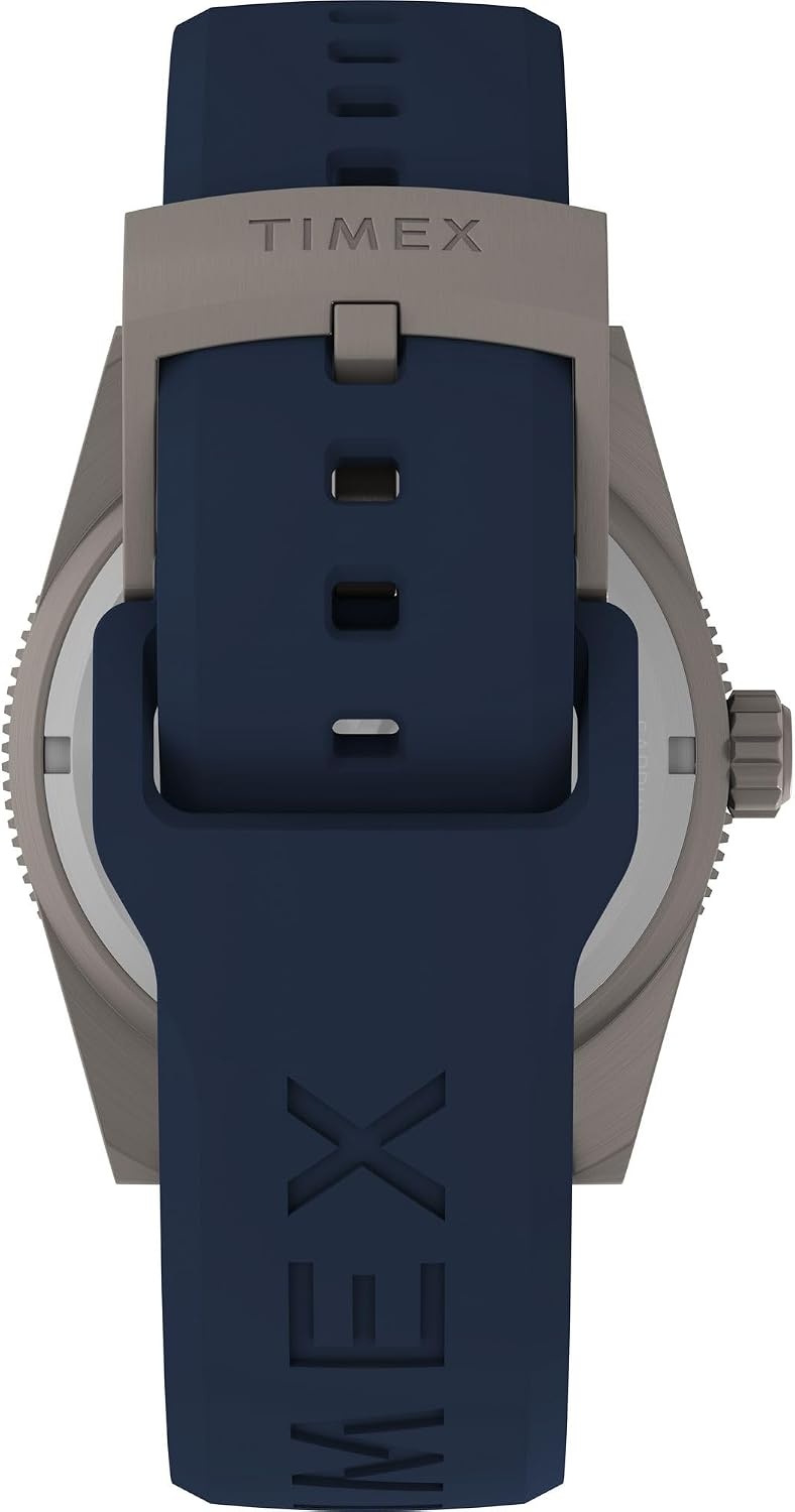 image:imageTimex Mens Deep Water Reef 41mm WatchBlueTitaniumBlack