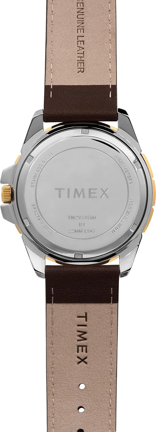 image:imageTimex Mens Dress 44mm WatchBrown