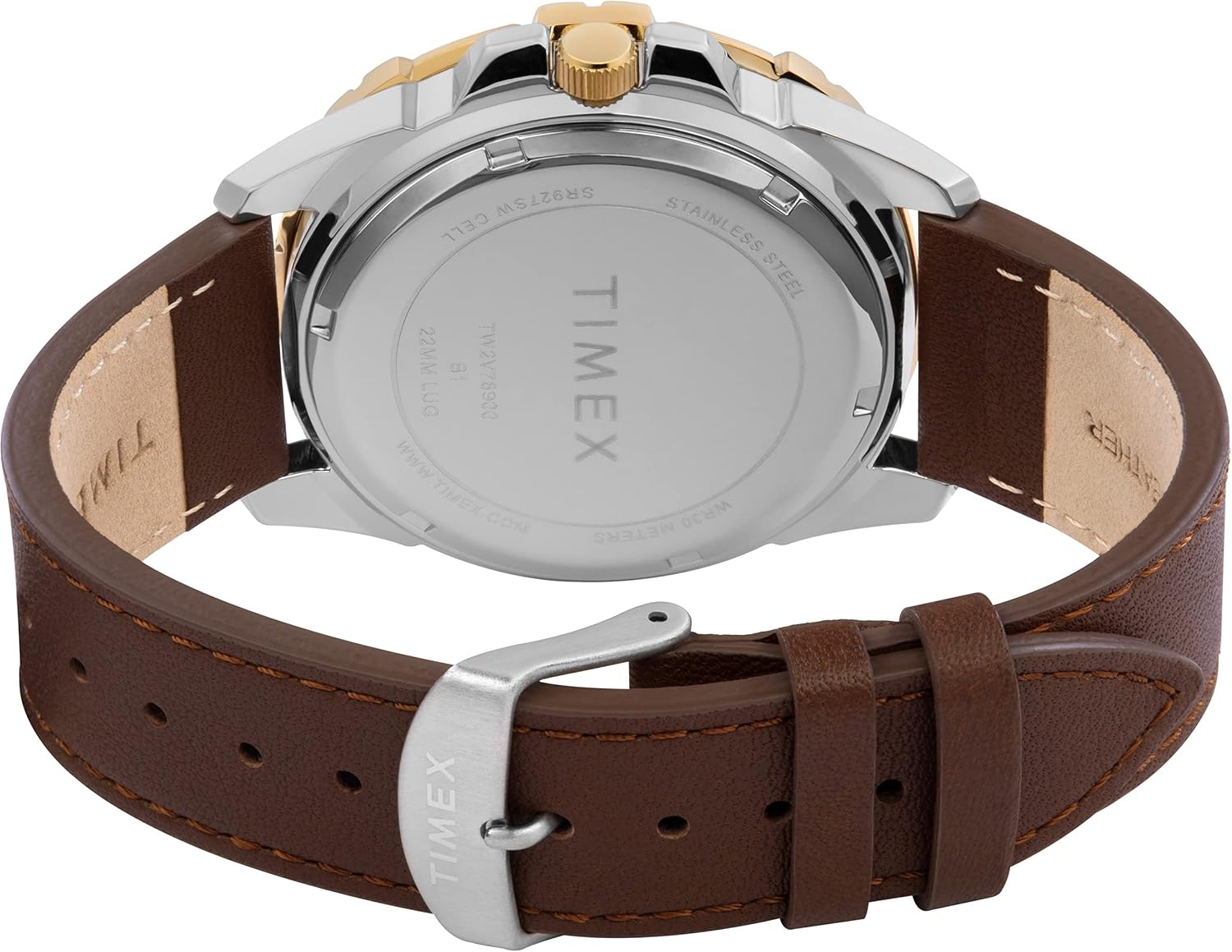 image:imageTimex Mens Dress 44mm WatchBrown