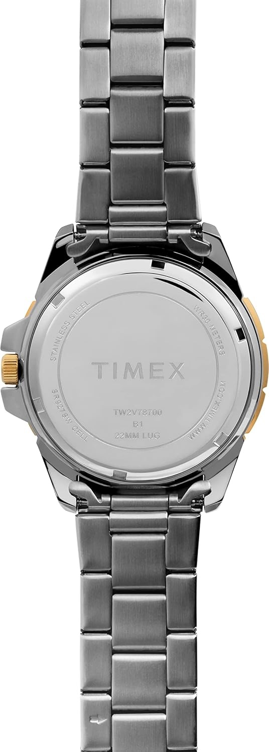 image:imageTimex Mens Dress 44mm WatchTwoTone