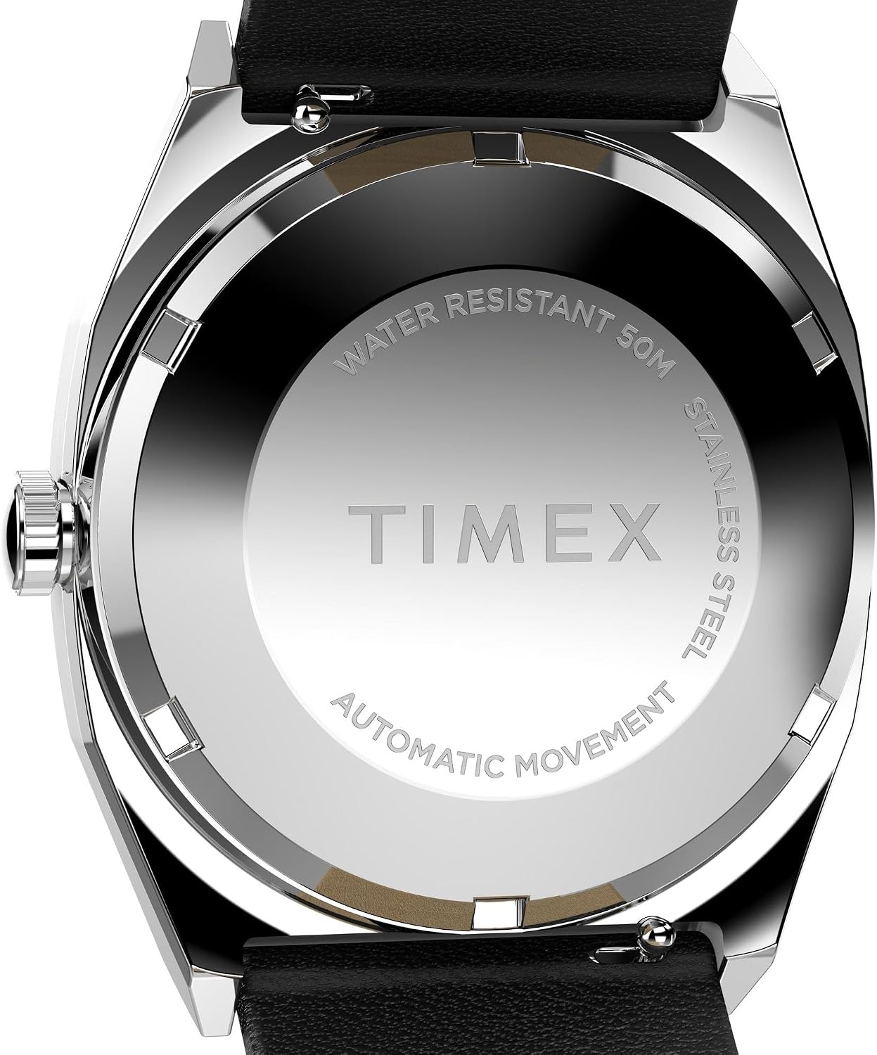 image:imageTimex Mens E Line 34mm WatchBlackStainless SteelBlack