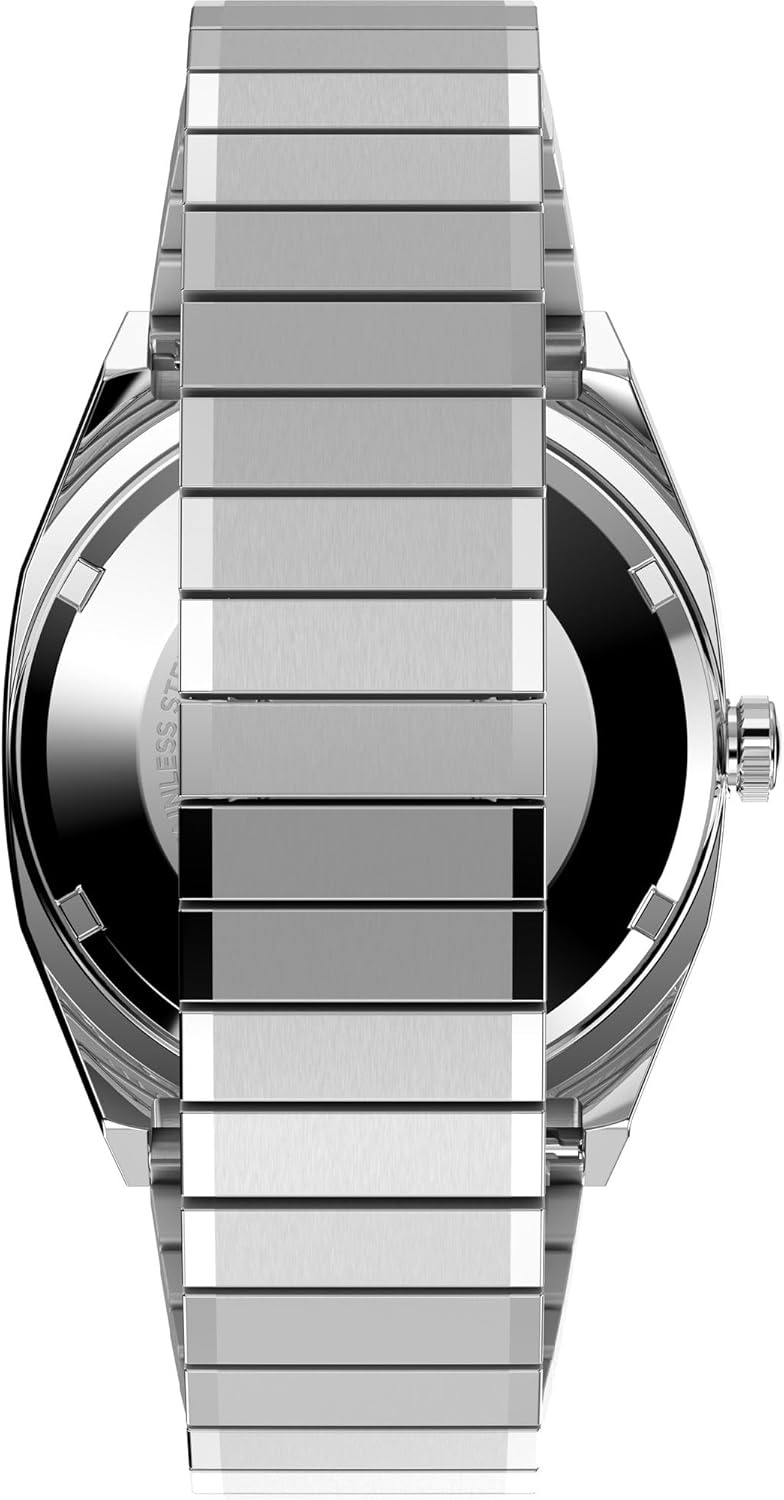 image:imageTimex Mens E Line 34mm WatchStainless SteelStainless SteelBlue