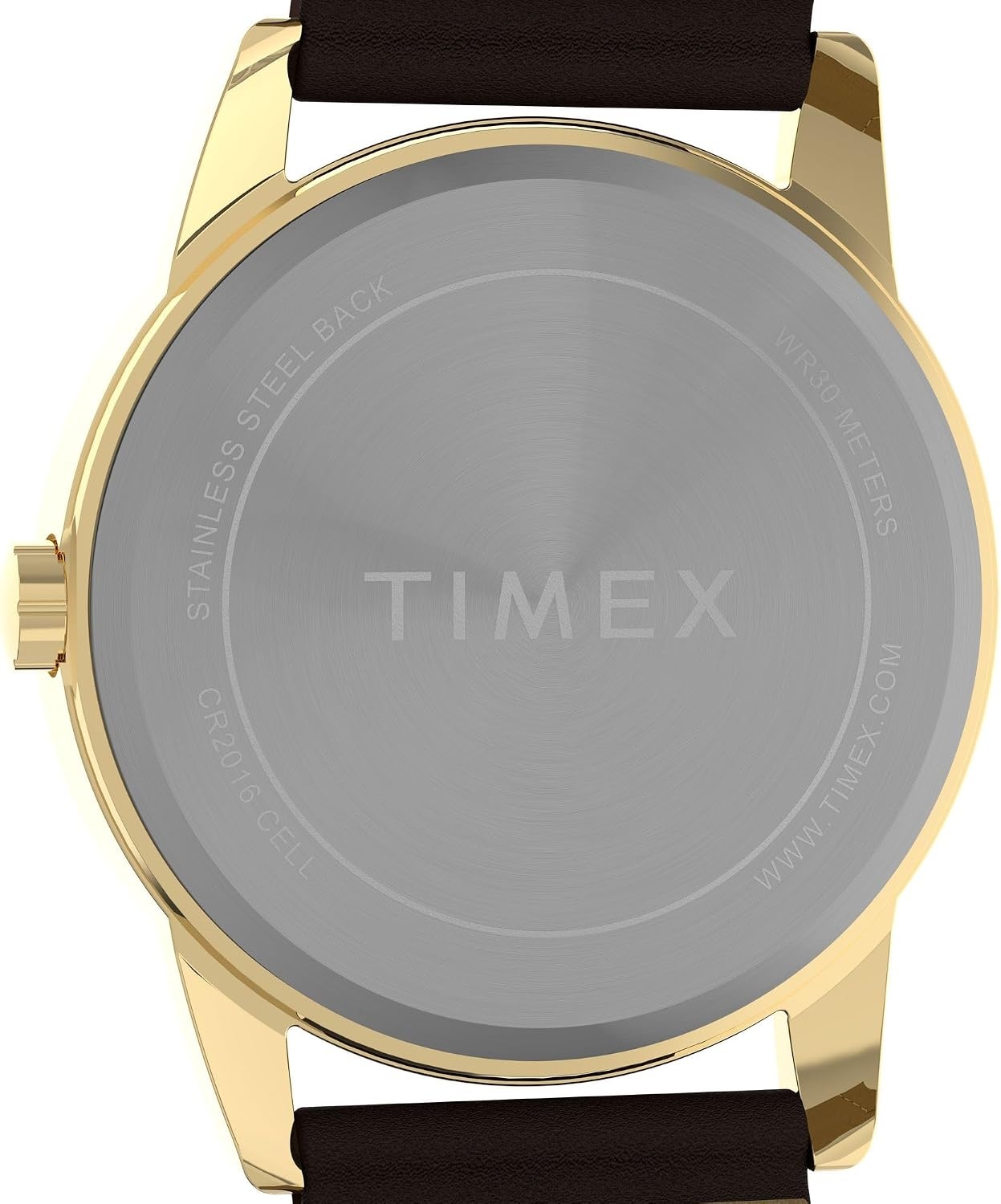 image:imageTimex Mens Easy Reader Watch 38mmBrownGoldToneWhite38mm