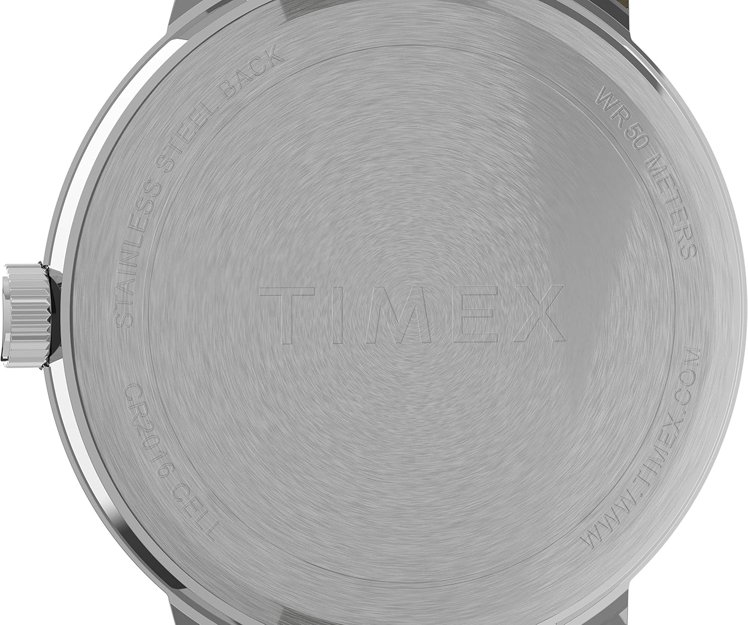 image:imageTimex Mens Easy Reader WatchBrownSilverToneCream43mm