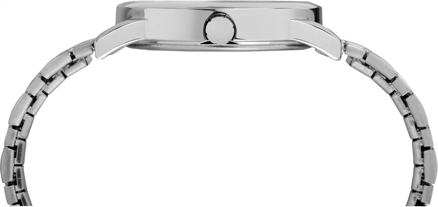 image:imageTimex Mens Easy Reader WatchSilverToneChromeWhite38mm