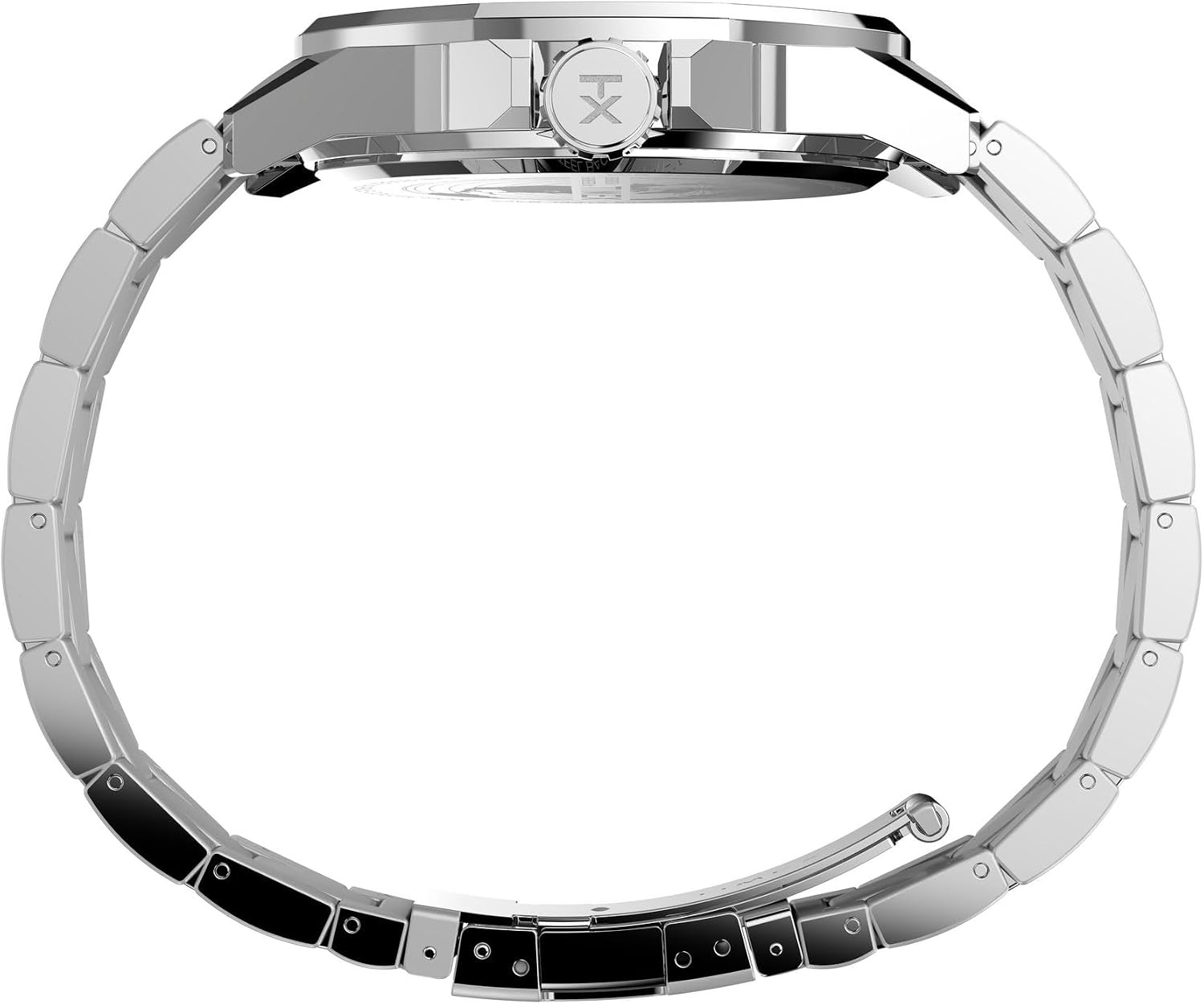 image:imageTimex Mens Essex Avenue DayDate 44mm Quartz WatchBlackSilverToneBlack