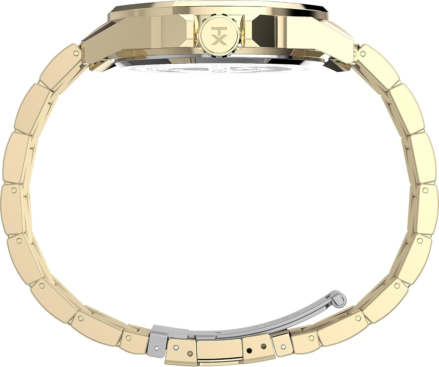 image:imageTimex Mens Essex Avenue DayDate 44mm Quartz WatchGoldToneBlueGoldTone