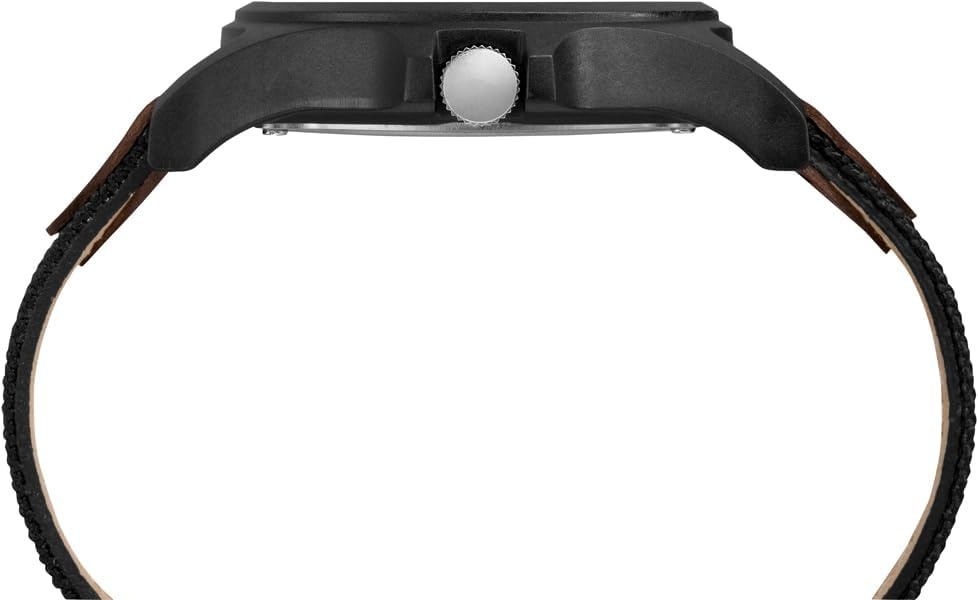 image:imageTimex Mens Expedition Acadia 40mm WatchBlackBrownWhite