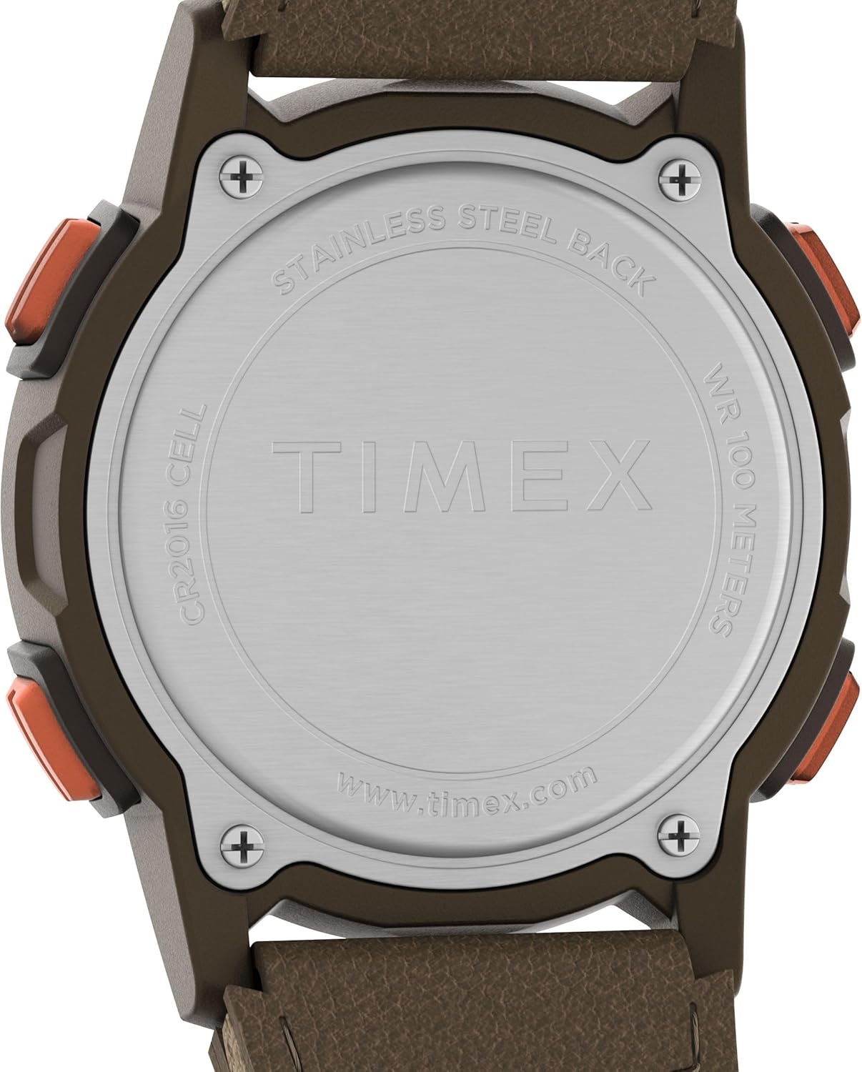 image:imageTimex Mens Expedition CAT5 41mm Watch Green Strap Digital Dial Green CaseBrownDigitalBrown