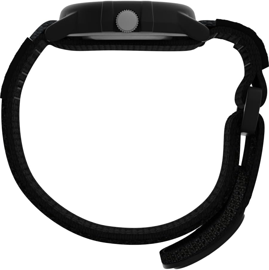 image:imageTimex Mens Expedition Camper NylonLeather Strap WatchBlackWhiteBlack