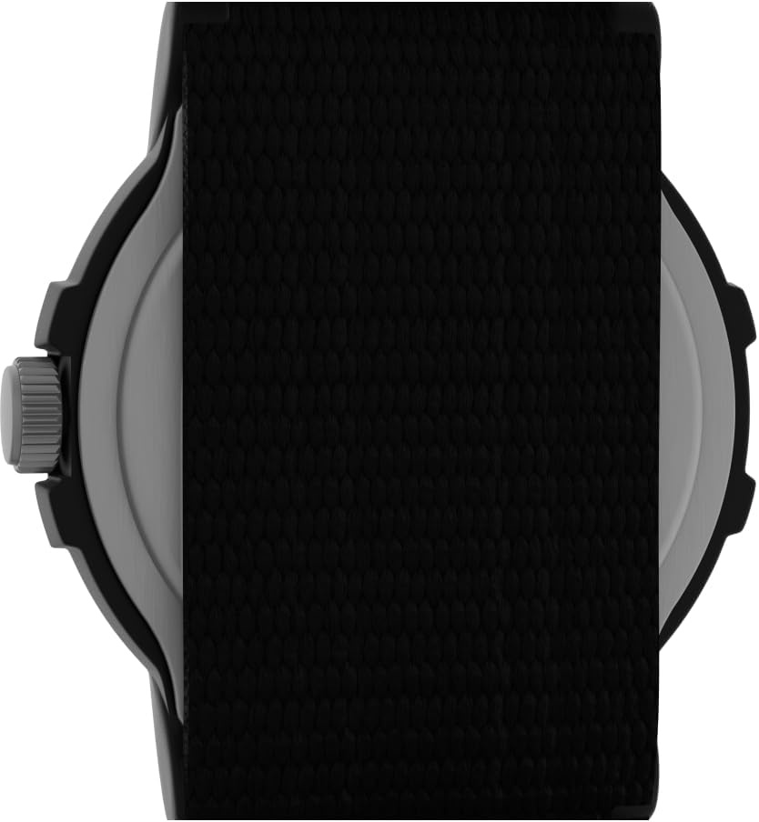 image:imageTimex Mens Expedition Camper NylonLeather Strap WatchBlackWhiteBlack