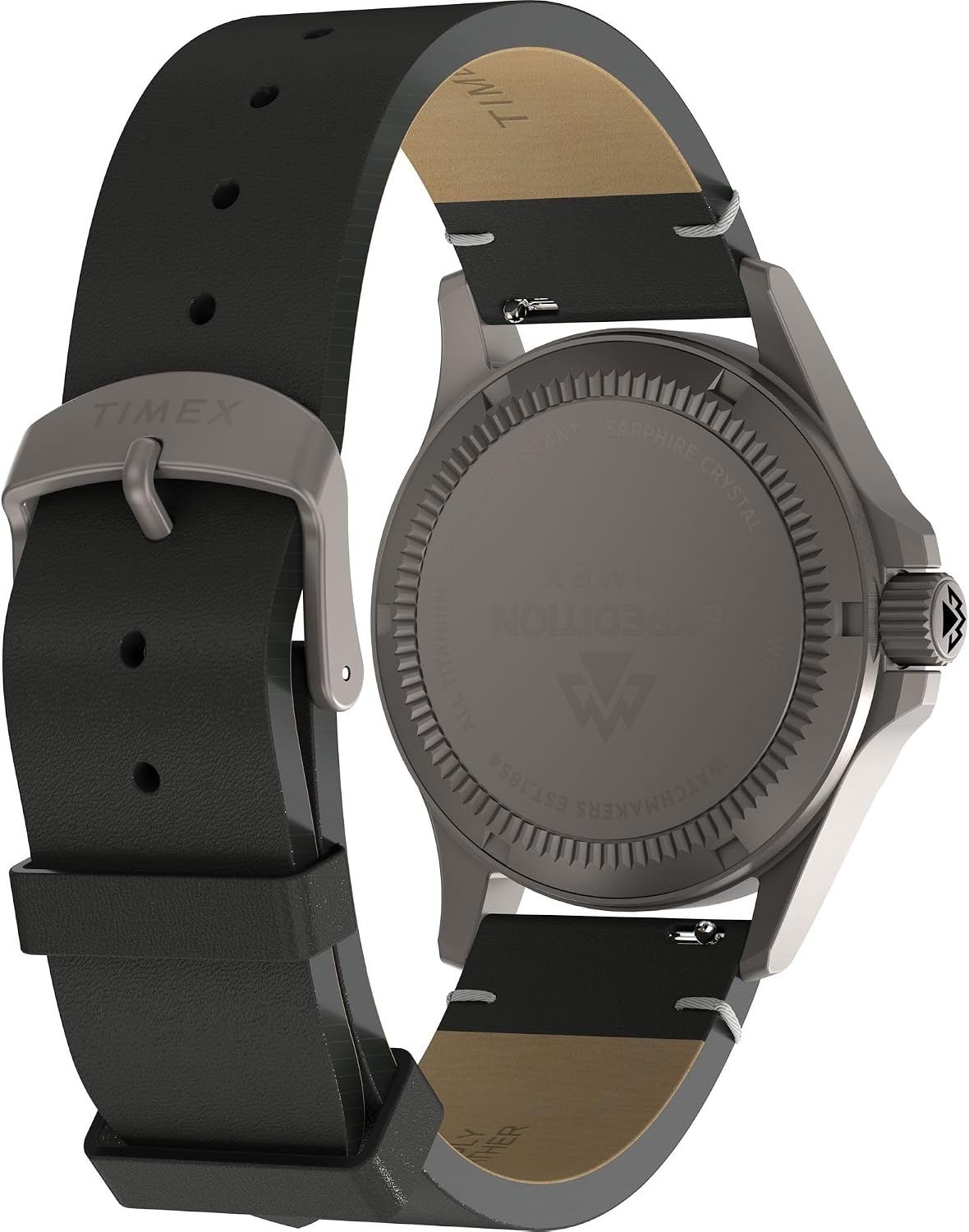 image:imageTimex Mens Expedition Field Post 38mm WatchBlackTitaniumGreen