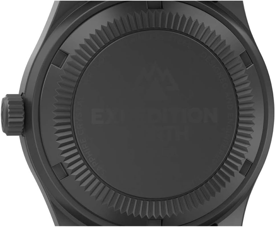 image:imageTimex Mens Expedition North Field Post Mechanical 38mm Watch Black Dial Stainless Steel Case with Black Stainless Steel Bracelet