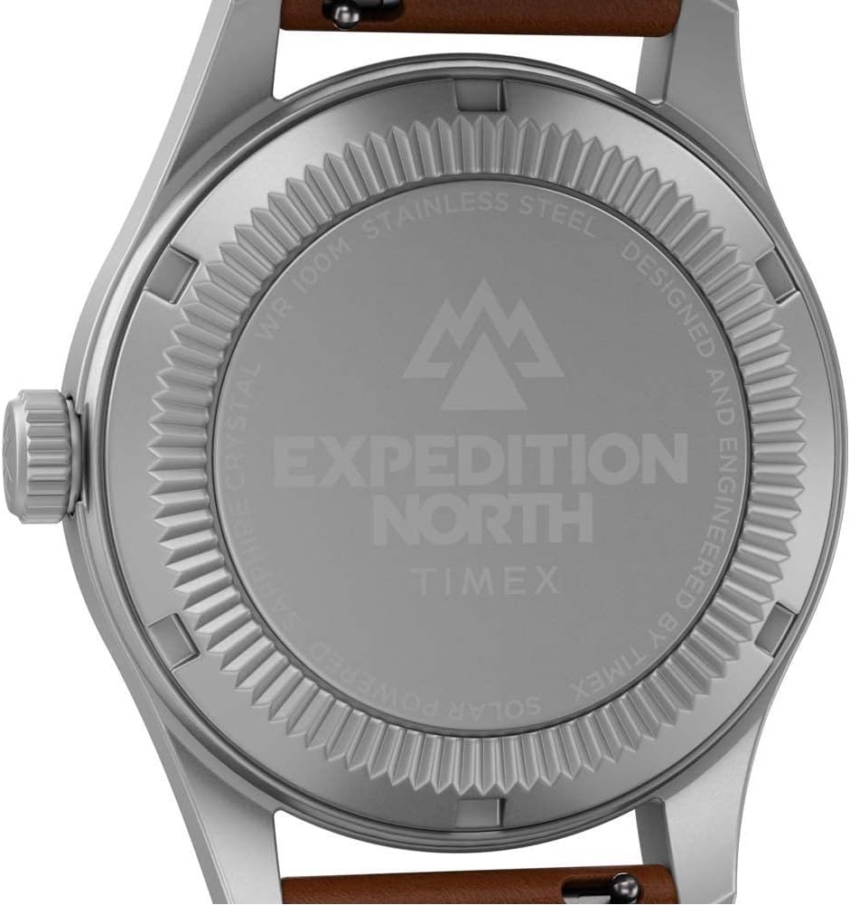 image:imageTimex Mens Expedition North Field Post Solar 36mm WatchBrownBlack