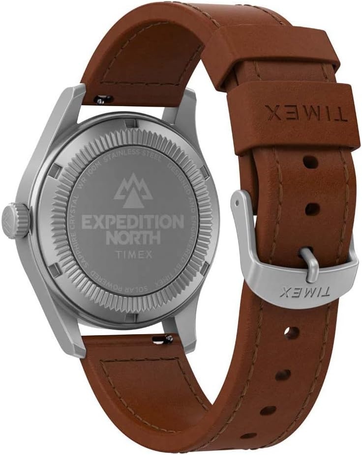 image:imageTimex Mens Expedition North Field Post Solar 36mm WatchBrownBlack