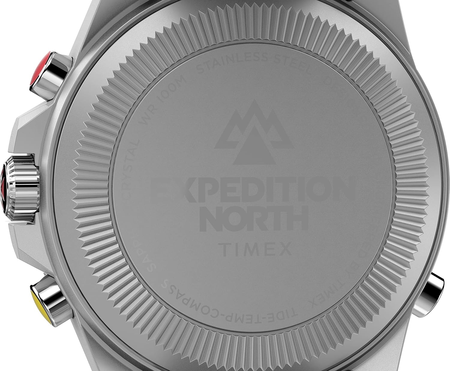 image:imageTimex Mens Expedition North TideTempCompass 43mm WatchStainless SteelBlackStainless Steel
