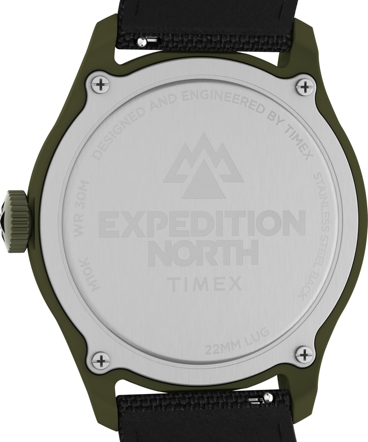image:imageTimex Mens Expedition North Traprock 43mm WatchBlackBlackGreen