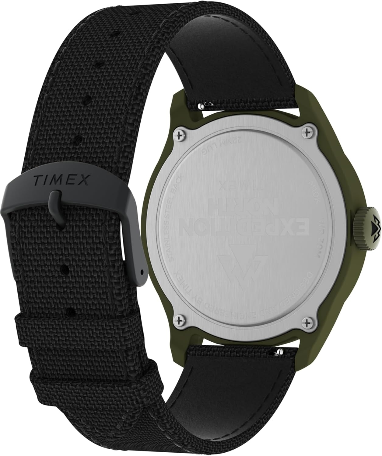 image:imageTimex Mens Expedition North Traprock 43mm WatchBlackBlackGreen