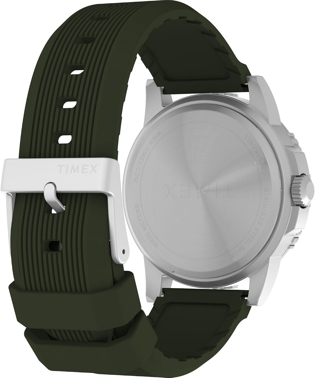 image:imageTimex Mens Expedition Ridge 45mm WatchGreenSilverToneGreen