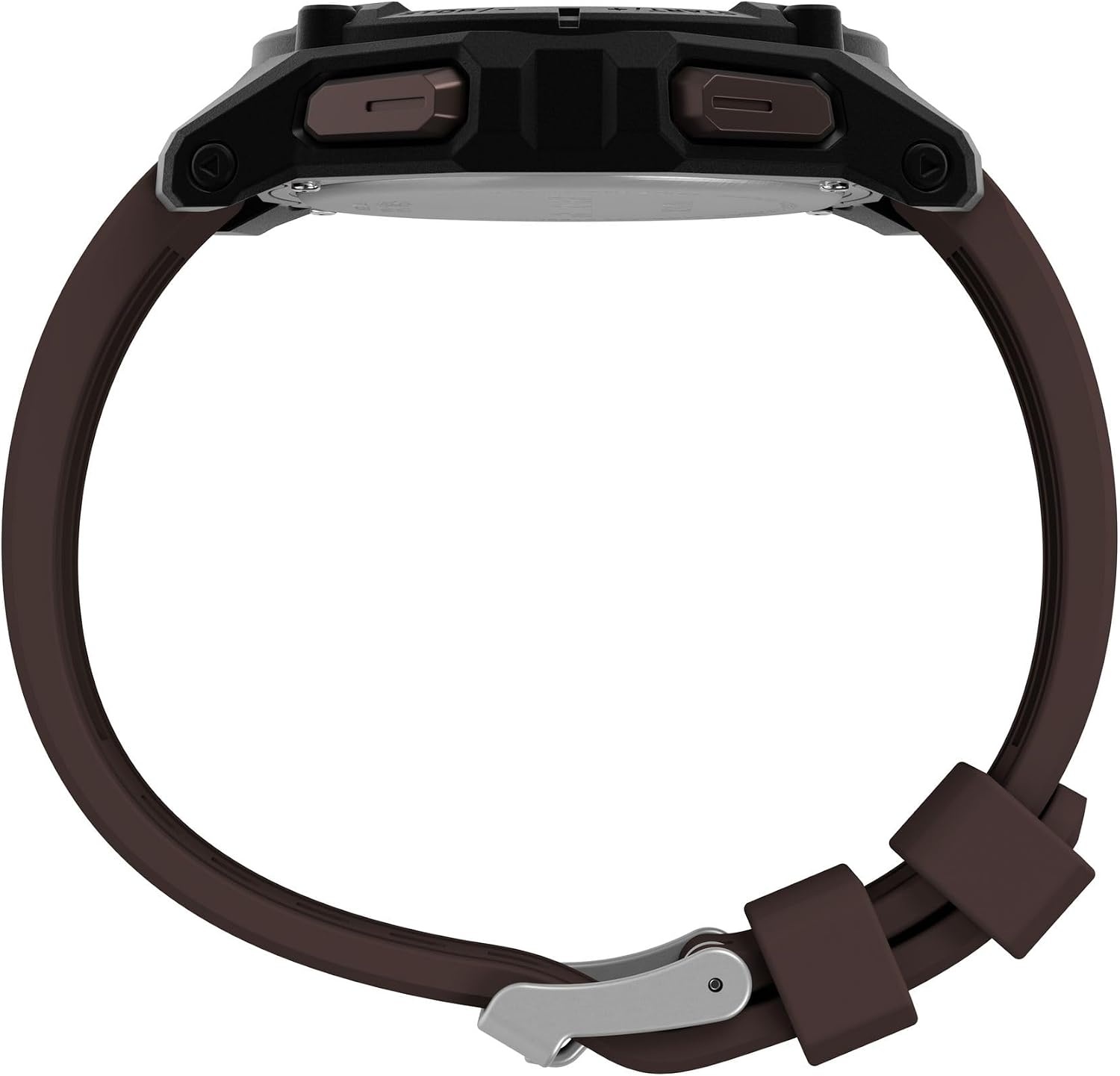 image:imageTimex Mens Expedition Ridge 49mm WatchBrownBlackDigital Neg Display