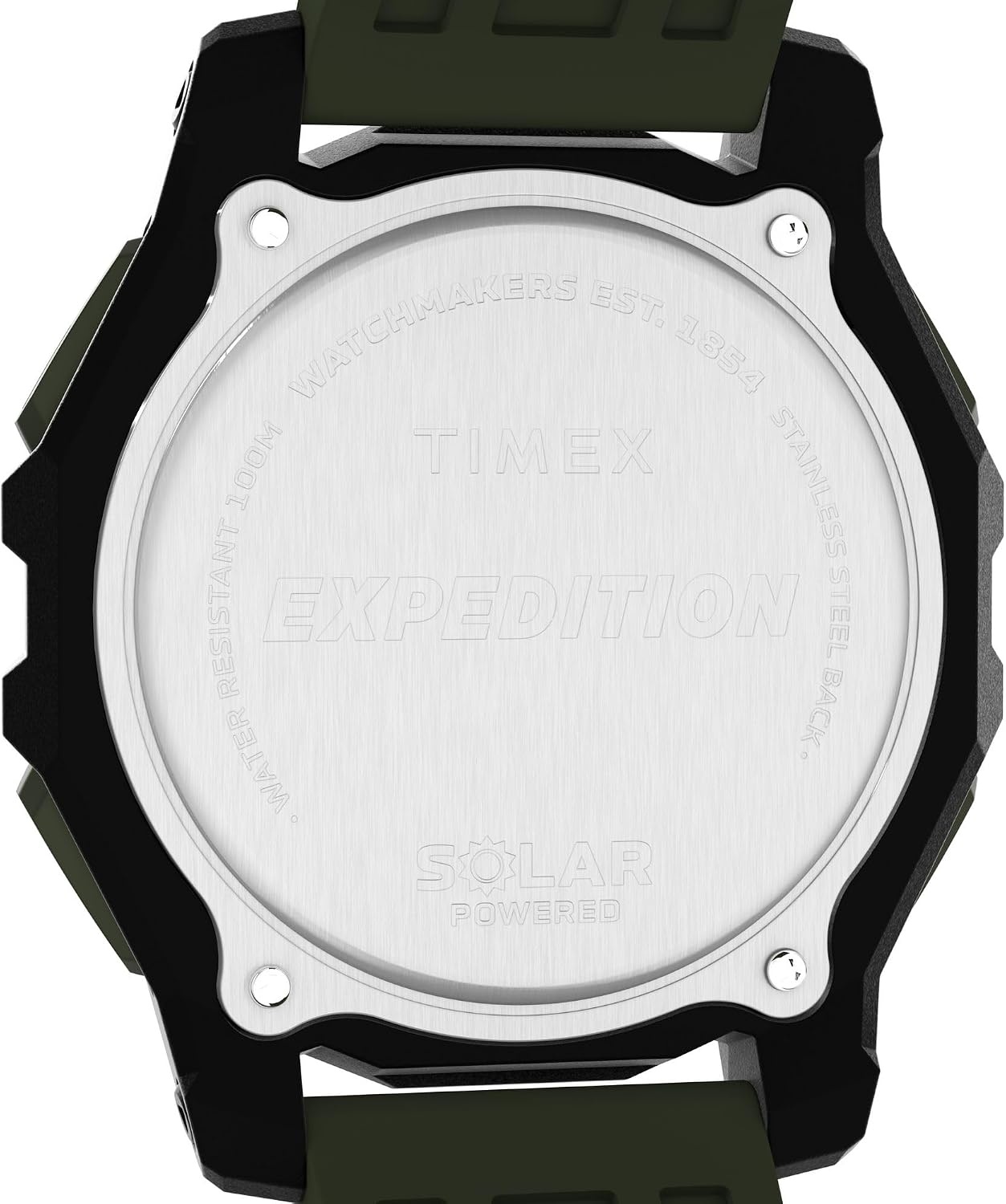 image:imageTimex Mens Expedition Ridge 49mm WatchGreenBlackDigital Neg Display