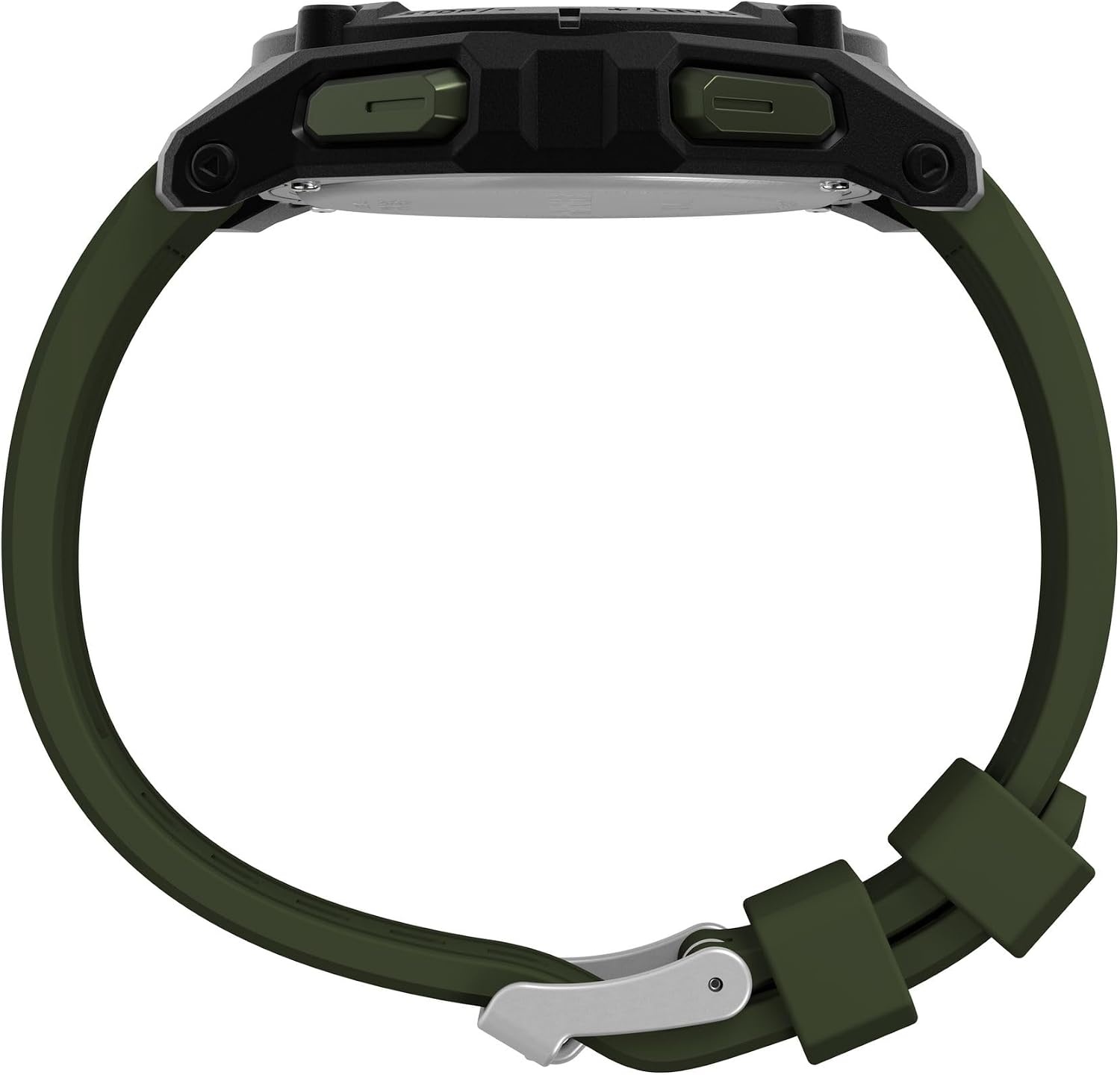 image:imageTimex Mens Expedition Ridge 49mm WatchGreenBlackDigital Neg Display