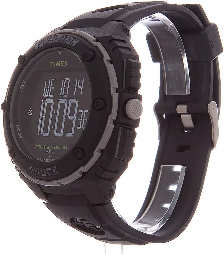image:imageTimex Mens Expedition Shock XL Vibrating Alarm 50mm WatchBlackNegative