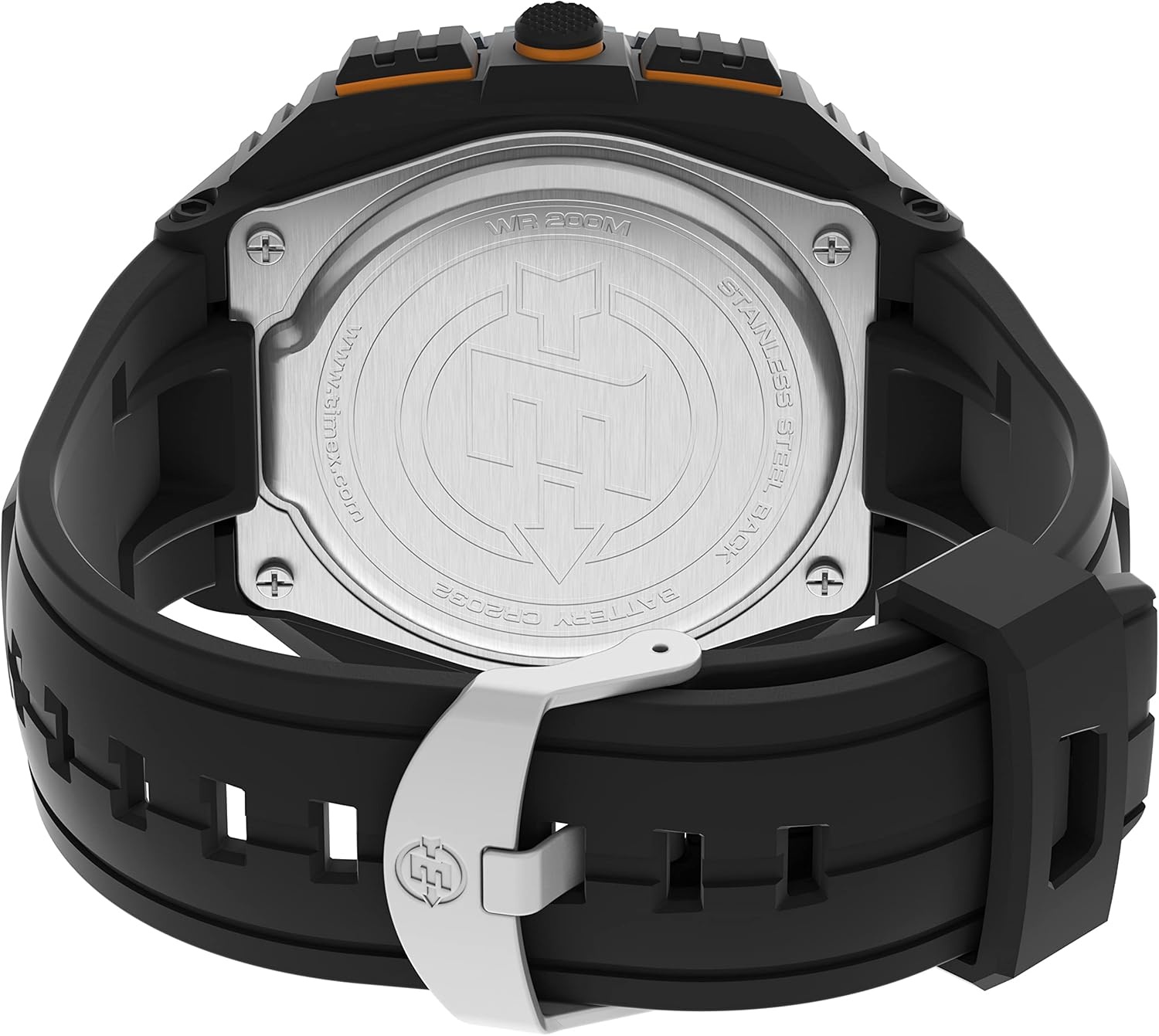 image:imageTimex Mens Expedition Vibe Shock 50mm WatchBlackOrange