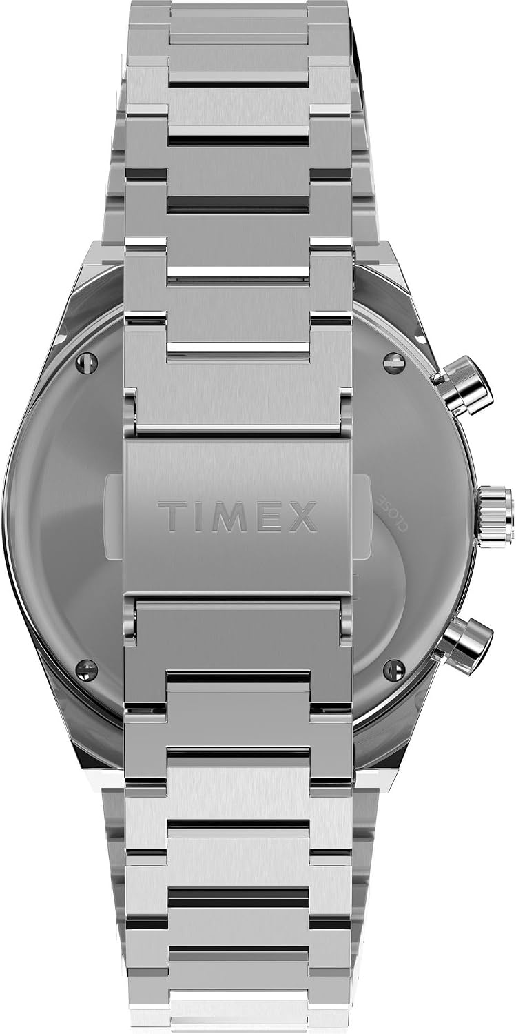 image:imageTimex Mens Falcon Eye WatchSilverToneRoyal Blue