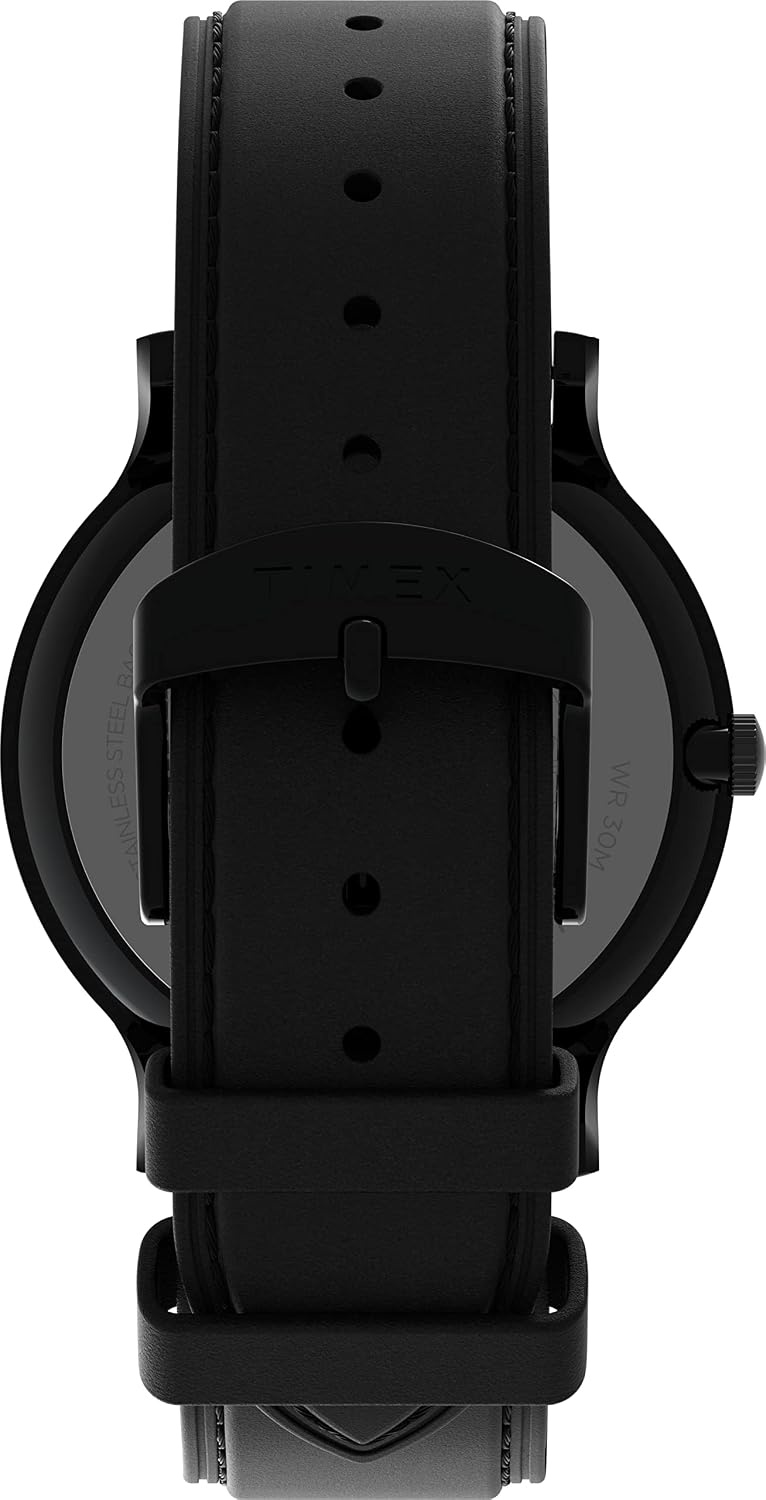 image:imageTimex Mens Gallary 40mm WatchBlackBlackBlack
