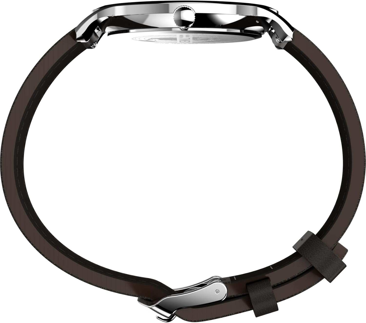 image:imageTimex Mens Gallary 40mm WatchBrownBlueSilverTone