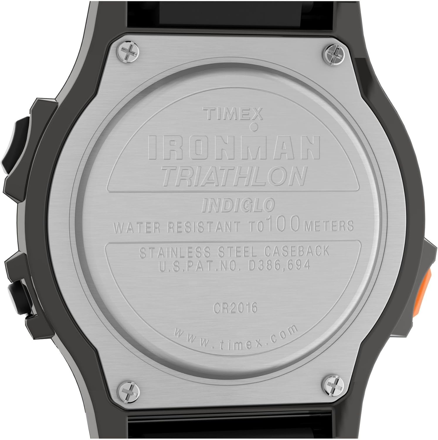 image:imageTimex Mens Ironman Classic 42mm Watch Black Strap Digital Dial Gray Case