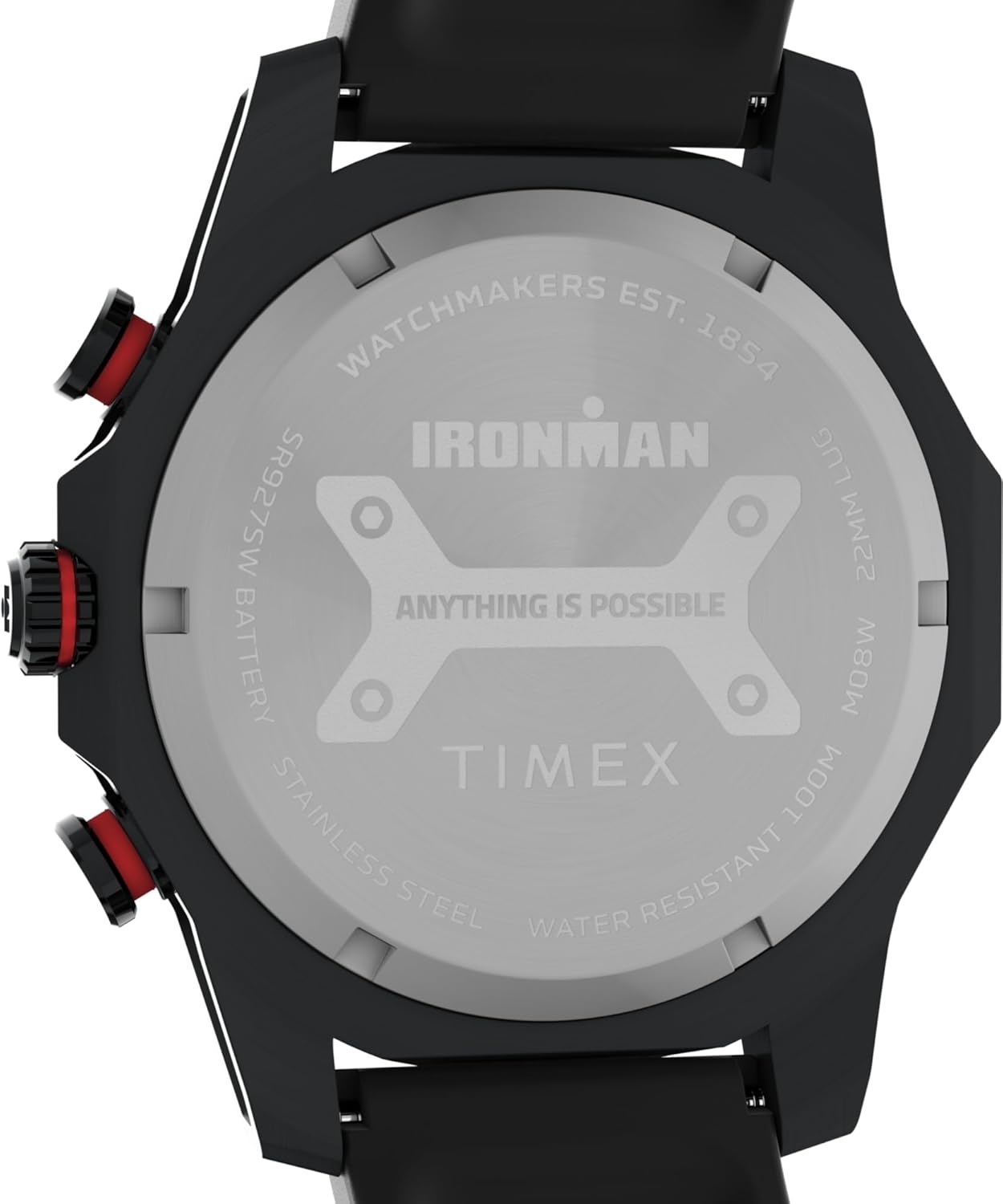 image:imageTimex Mens Ironman Triathlon Adrenaline 48mm WatchBlackBlackBlack