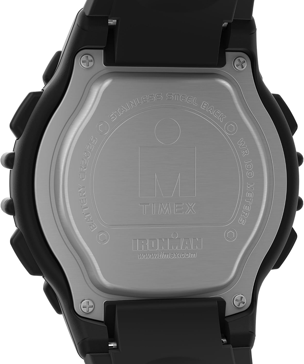 image:imageTimex Mens Ironman Triathlon Classic 10 44mm WatchBlackBlackDigital