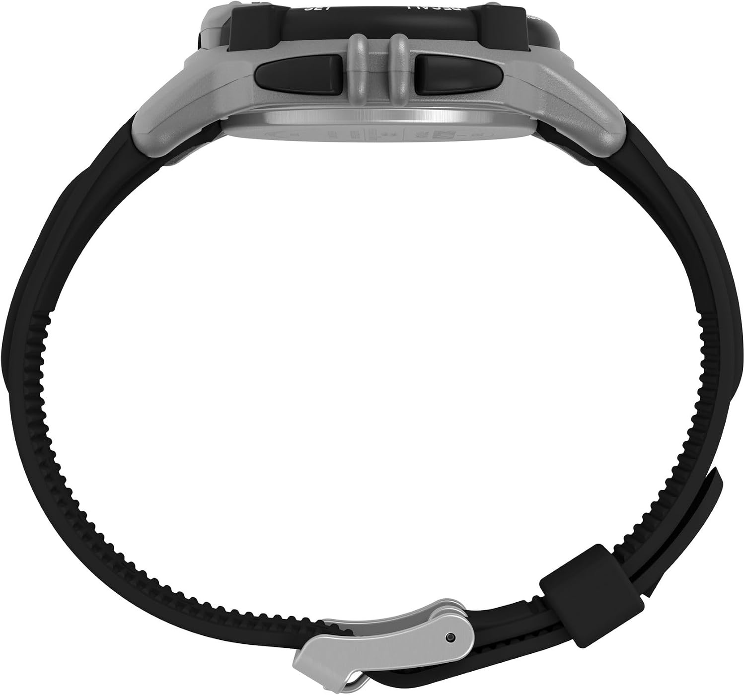 image:imageTimex Mens Ironman Triathlon Flix 100 Lap 42mm WatchBlackBlackDigital