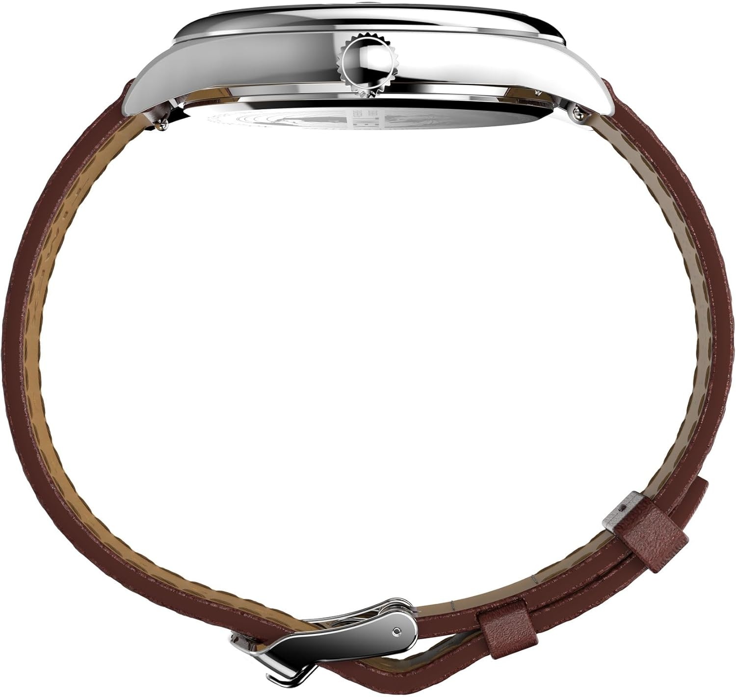 image:imageTimex Mens Legacy 41mm Watch Stainless Steel Bracelet Dial Stainless Steel CaseBrownStainless SteelBlue