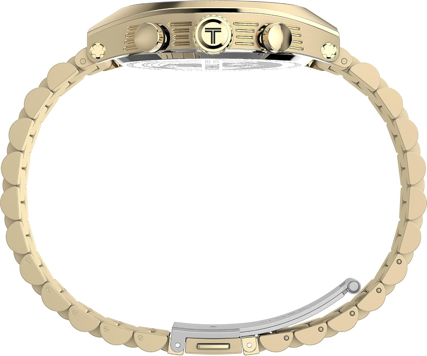 image:imageTimex Mens Legacy 42mm WatchGoldToneBlackGoldTone
