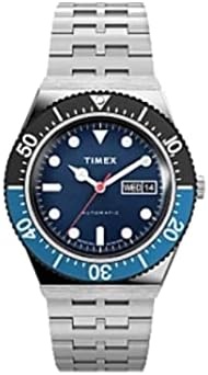 image:imageTimex Mens M79 Automatic 40mm WatchStainless SteelBlueStainless Steel