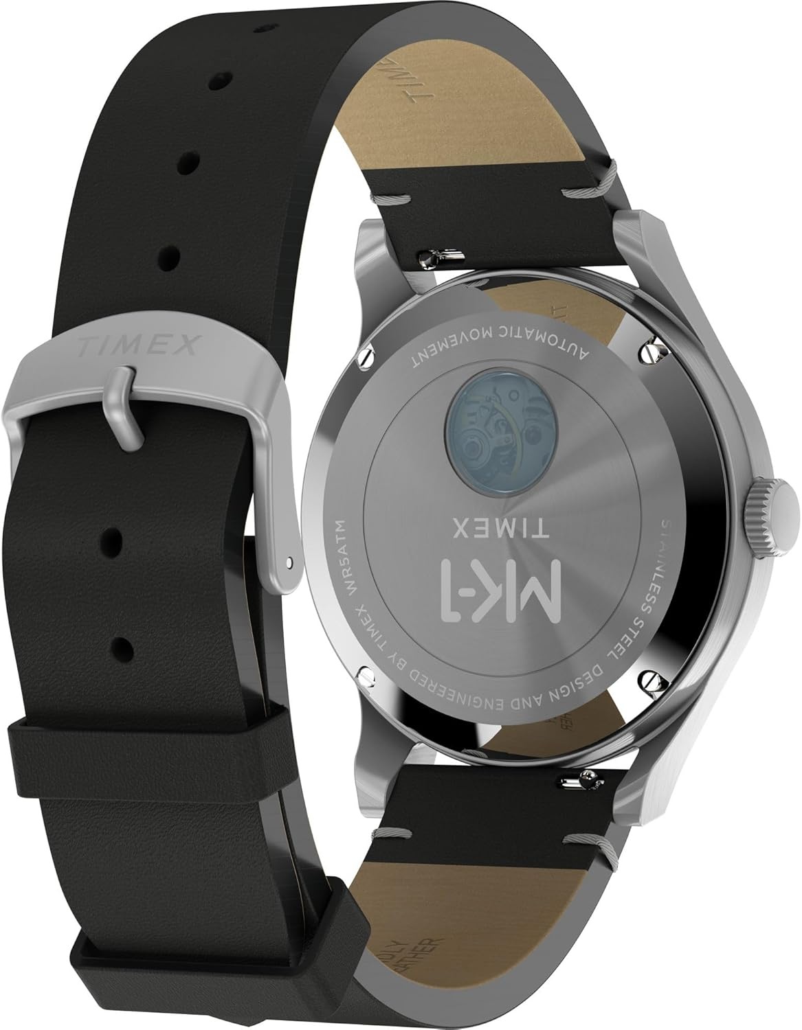 image:imageTimex Mens MK1 40mm WatchBlackSilverToneBlack