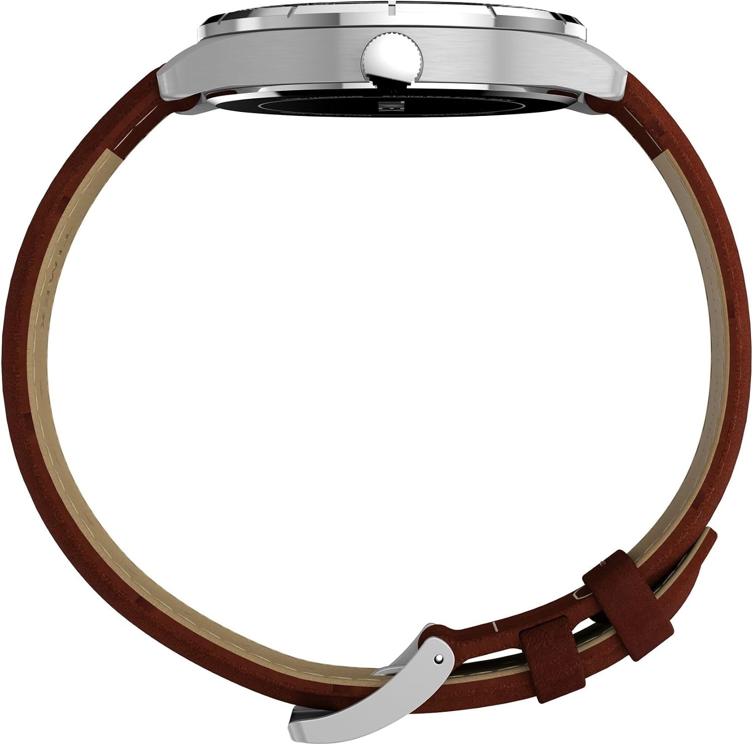 image:imageTimex Mens Main Street 42mm WatchBrownBlueSilver