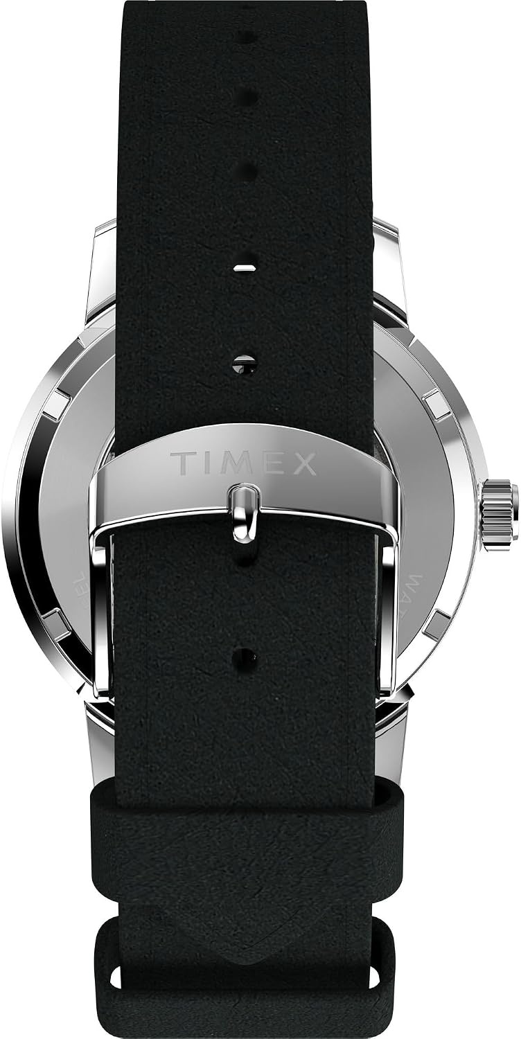 image:imageTimex Mens Marlin 40mm WatchBlackStainless SteelBlack
