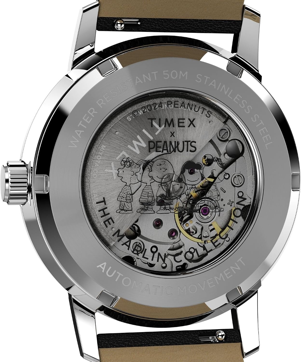 image:imageTimex Mens Marlin 40mm WatchBlackStainless SteelSilverTone